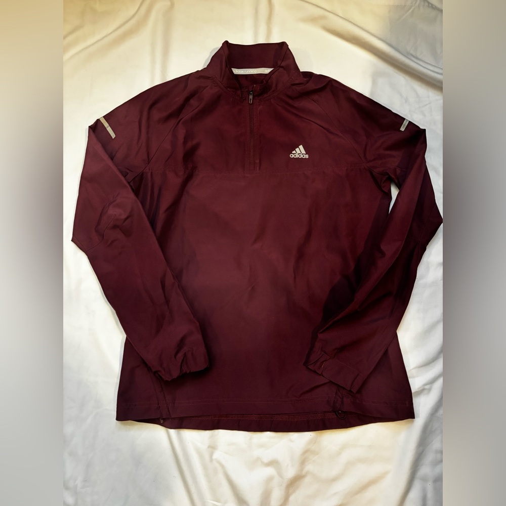 Adidas Running Climaproof pullover windbreaker